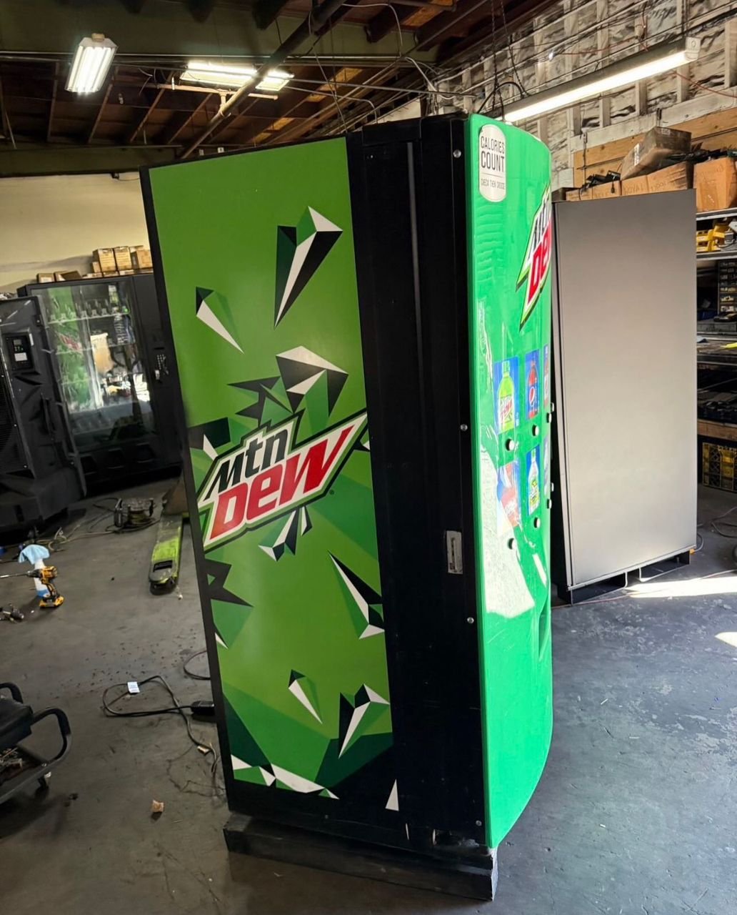 Mountain Dew Vending Machine